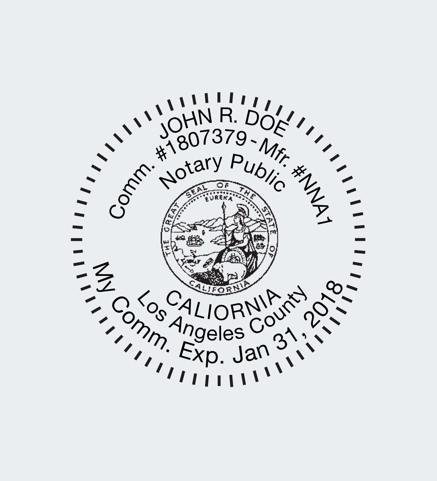 California Notary Seals NNA